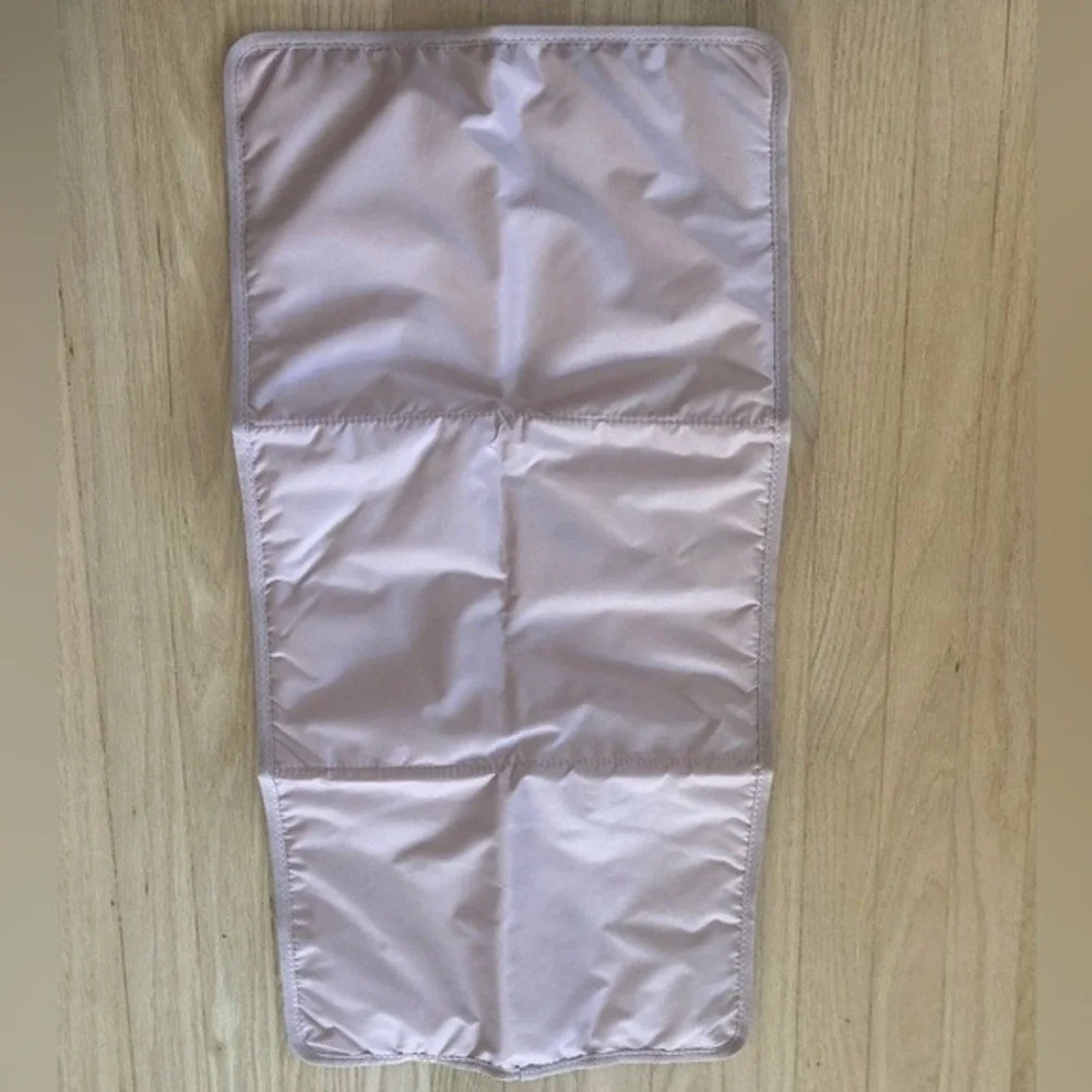 Freshly Picked Vegan Leather Baby Diaper Bag Changing Pad‎ Croc Pink Chic Edgy